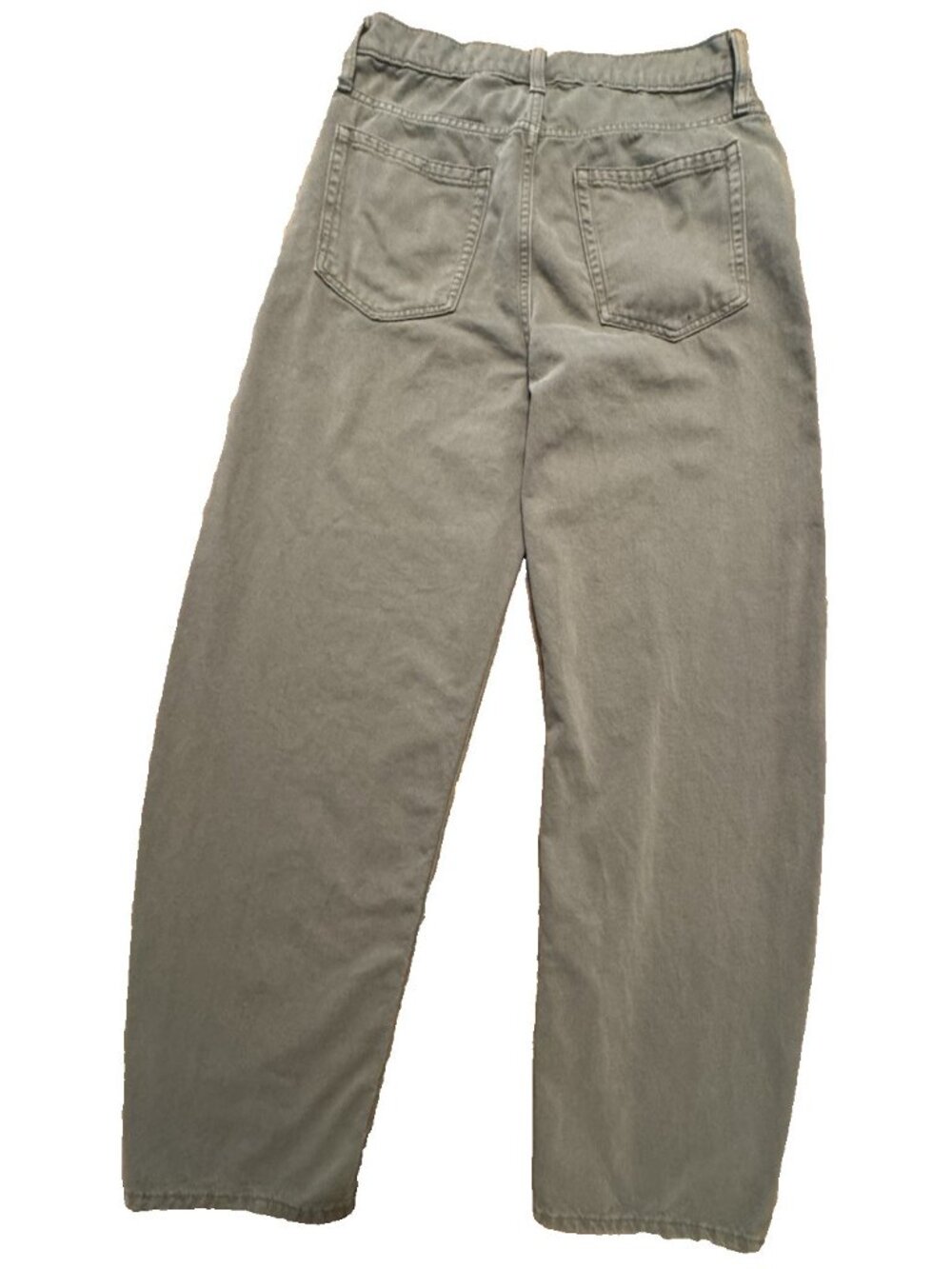 Gap Women Olive Barrel High Rise 29/8 Tall Mesculen Green Jeans 739238 - Picture 12 of 12